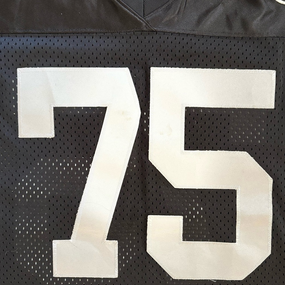 Vintage 2004 Players of the Century Howie Long #75 Los Angeles Raiders Jersey - Picture 5 of 8